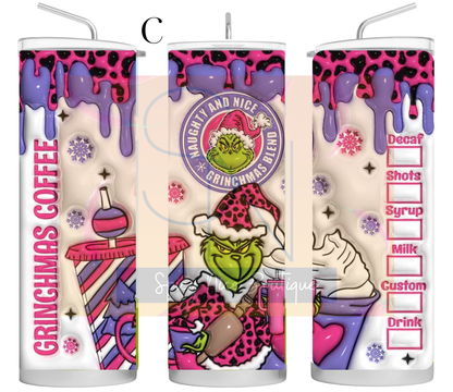 Grinch Tumblers