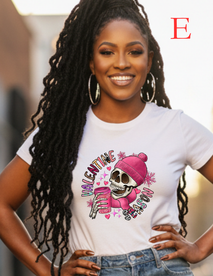 2026 Valentine’s Day Shirts | Cute & Trendy Valentine Tees | Valentine Outfit Ideas | Love Theme Shirts