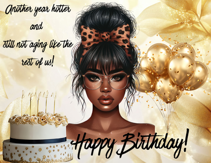 🎉 Sassy Birthday Flyer Bundle for Social Media