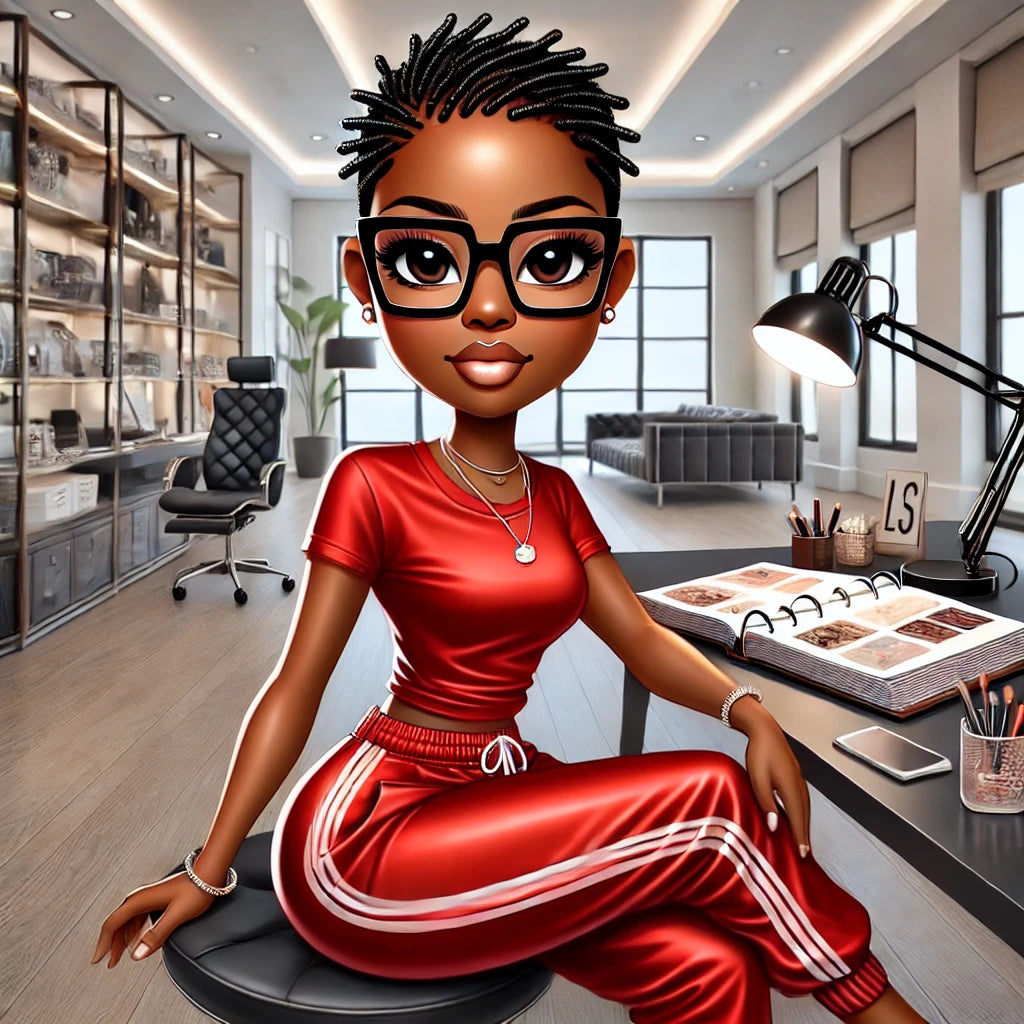 Brown Skin Craft Room Girls Digital Bundle