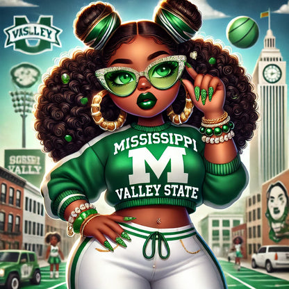 College Dreams Spiral Notebook – African American Girl Edition