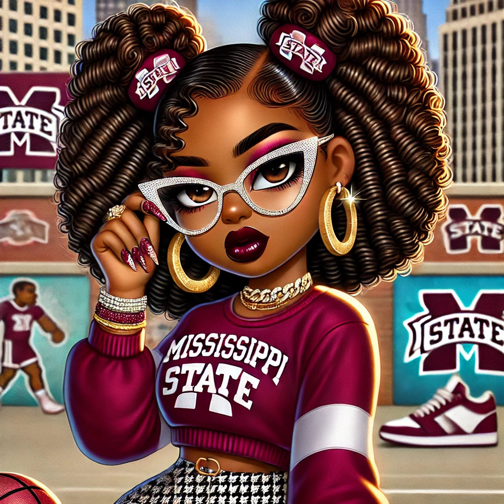 College Dreams Spiral Notebook – African American Girl Edition