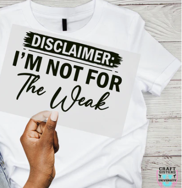 Not for the Weak