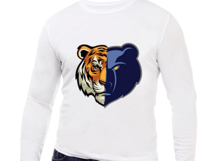 Youth Memphis Grizzlies and Tigers Basketball Tee